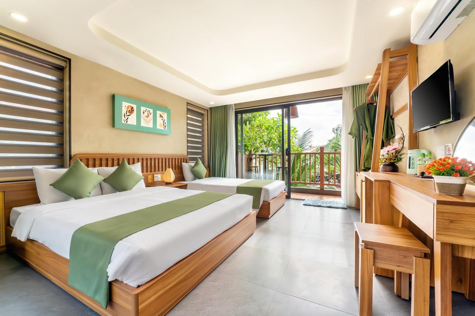 The Linh Seaside Villa Hoi An Esterno foto